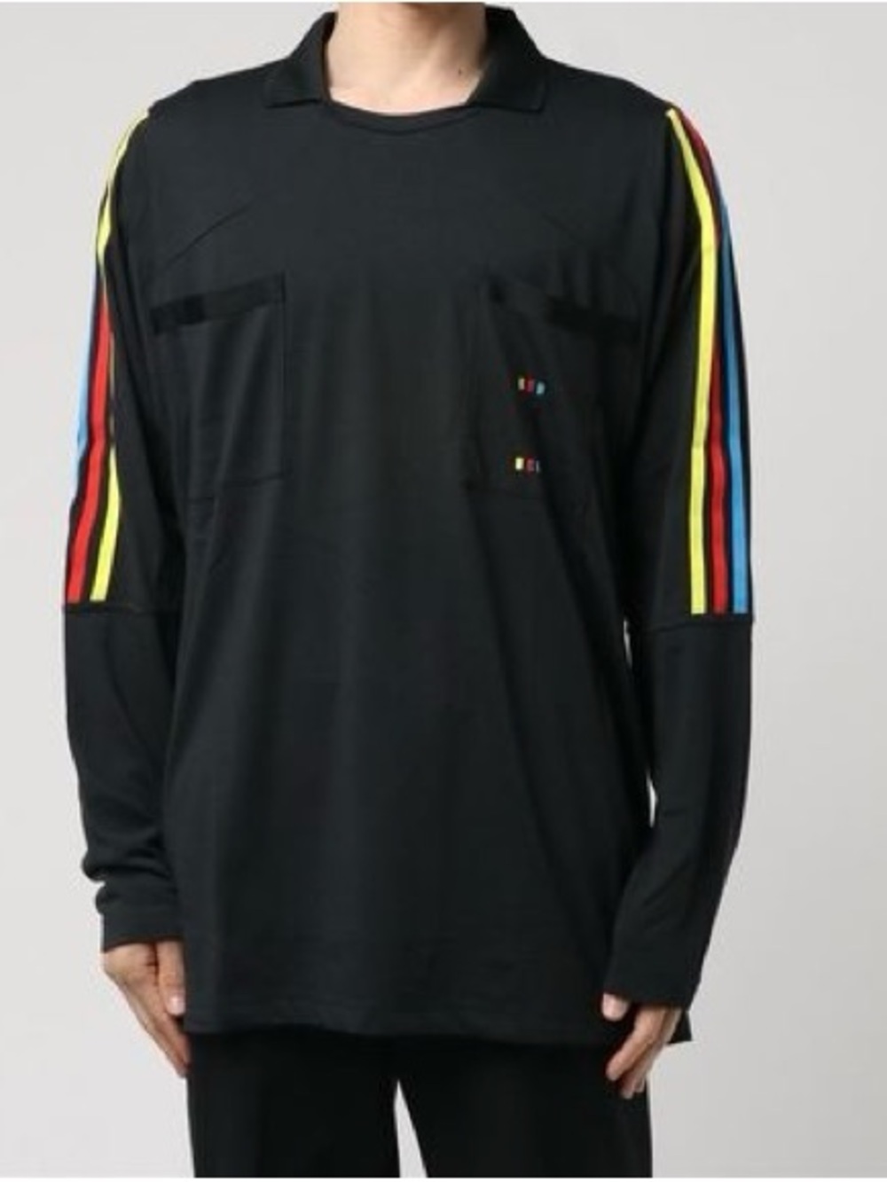 ADIDAS X OYSTER HOLDINGS MEN 72 HOUR OYSTER LONG SLEEVE TEE (BLACK) M